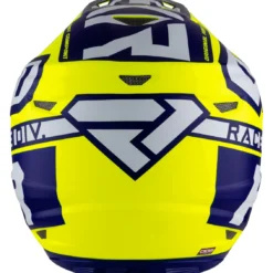 FXR 6D ATR-2 Race Division Helmet -FXR Sales Store fxr6 datr2 race division helmet hi viz yellow navy 2