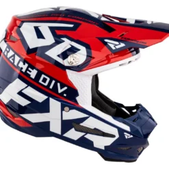 FXR 6D ATR-2 Race Division Helmet -FXR Sales Store fxr6 datr2 race division helmet red white blue 3