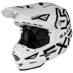 FXR 6D ATR-2 Race Division Helmet -FXR Sales Store fxr6 datr2 race division helmet white black