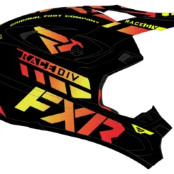 FXR Blade Race Div Helmet -FXR Sales Store fxr blade race div helmet black inferno 2