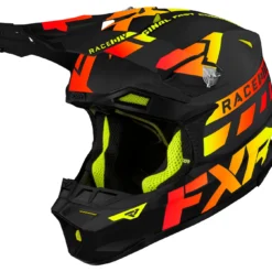 FXR Blade Race Div Helmet -FXR Sales Store fxr blade race div helmet black inferno