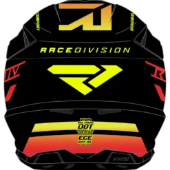 FXR Blade Race Div Helmet -FXR Sales Store fxr blade race div helmet black inferno 3