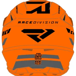 FXR Blade Race Div Helmet -FXR Sales Store fxr blade race div helmet orange black 3