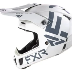 FXR Clutch CX Helmet -FXR Sales Store fxr clutch cx helmet white grey 1