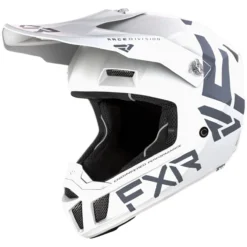 FXR Clutch CX Helmet -FXR Sales Store fxr clutch cx helmet white grey