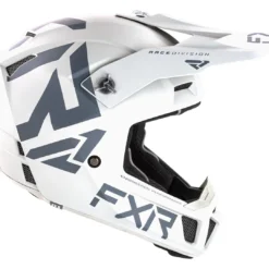 FXR Clutch CX Helmet -FXR Sales Store fxr clutch cx helmet white grey 3