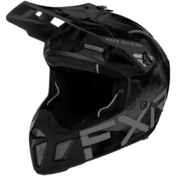 FXR Clutch Smoke Helmet -FXR Sales Store fxr clutch smoke helmet black grey