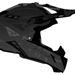 FXR Helium Carbon Helmet w/ D-Ring -FXR Sales Store fxr helium carbon helmet black grey 1