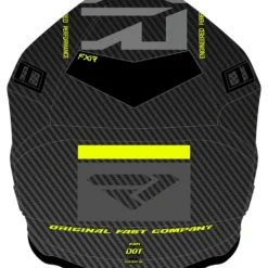 FXR Helium Carbon Helmet w/ D-Ring -FXR Sales Store fxr helium carbon helmetw d ring hi viz charcoal 2
