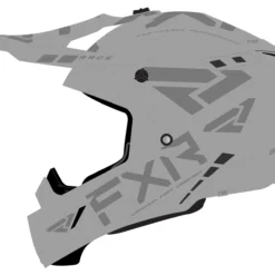FXR Helium Prime Helmet w/ Quick-Release -FXR Sales Store fxr helium prime helmetw quick release grey 1