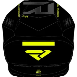 FXR Helium Race Div Helmet -FXR Sales Store fxr helium race div helmet black hi viz 3
