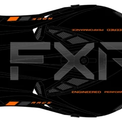 FXR Helium Race Div Helmet -FXR Sales Store fxr helium race div helmet black orange 4