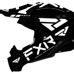 FXR Sales Store -FXR Sales Store fxr helium race div helmet black white 1