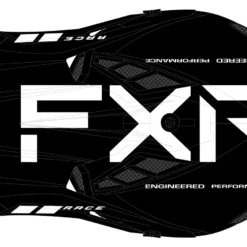FXR Helium Race Div Helmet -FXR Sales Store fxr helium race div helmet black white 4