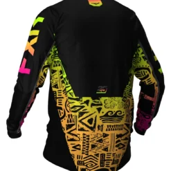 FXR Podium MX Jersey -FXR Sales Store fxr podium mx jersey black hi viz yellow pink 1