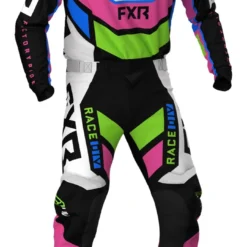 FXR Podium MX Jersey -FXR Sales Store fxr podium mx jersey black white pink lime 2