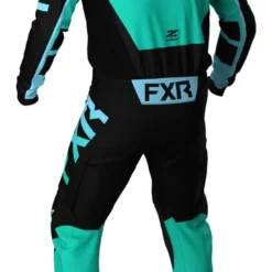 FXR Podium MX Pants -FXR Sales Store fxr podium mx pants black mint sky blue 1