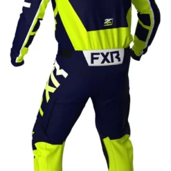 FXR Podium MX Pants -FXR Sales Store fxr podium mx pants navy hi viz yellow white 7